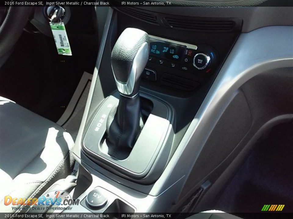 2016 Ford Escape SE Ingot Silver Metallic / Charcoal Black Photo #27