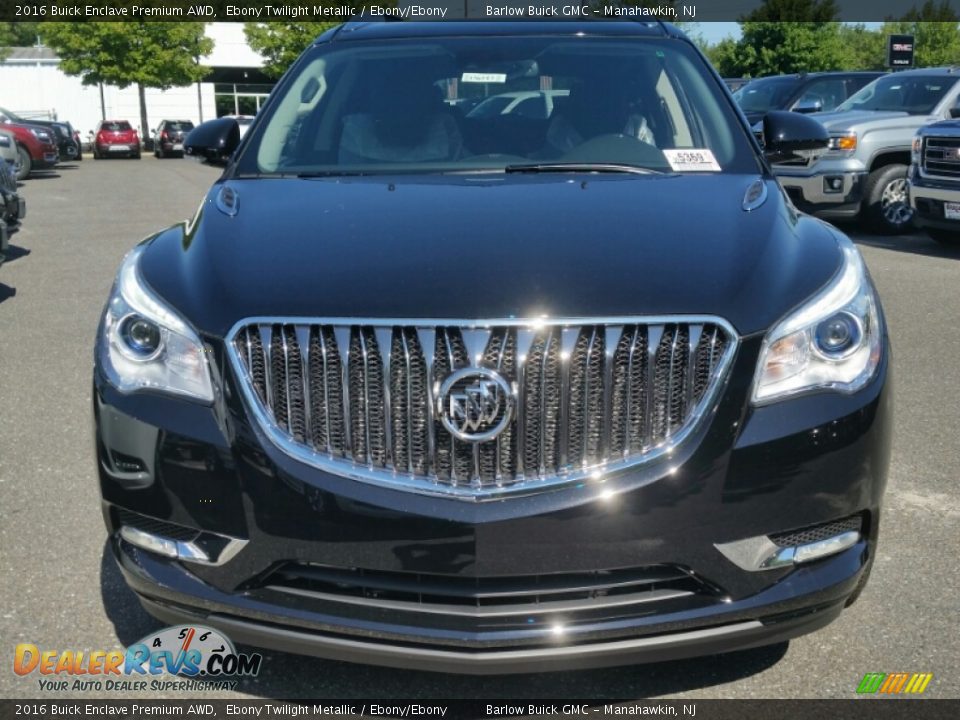 2016 Buick Enclave Premium AWD Ebony Twilight Metallic / Ebony/Ebony Photo #2