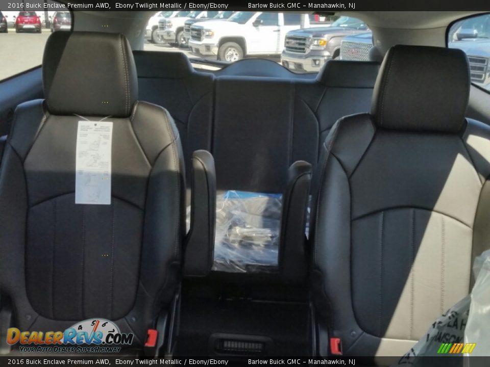 2016 Buick Enclave Premium AWD Ebony Twilight Metallic / Ebony/Ebony Photo #6