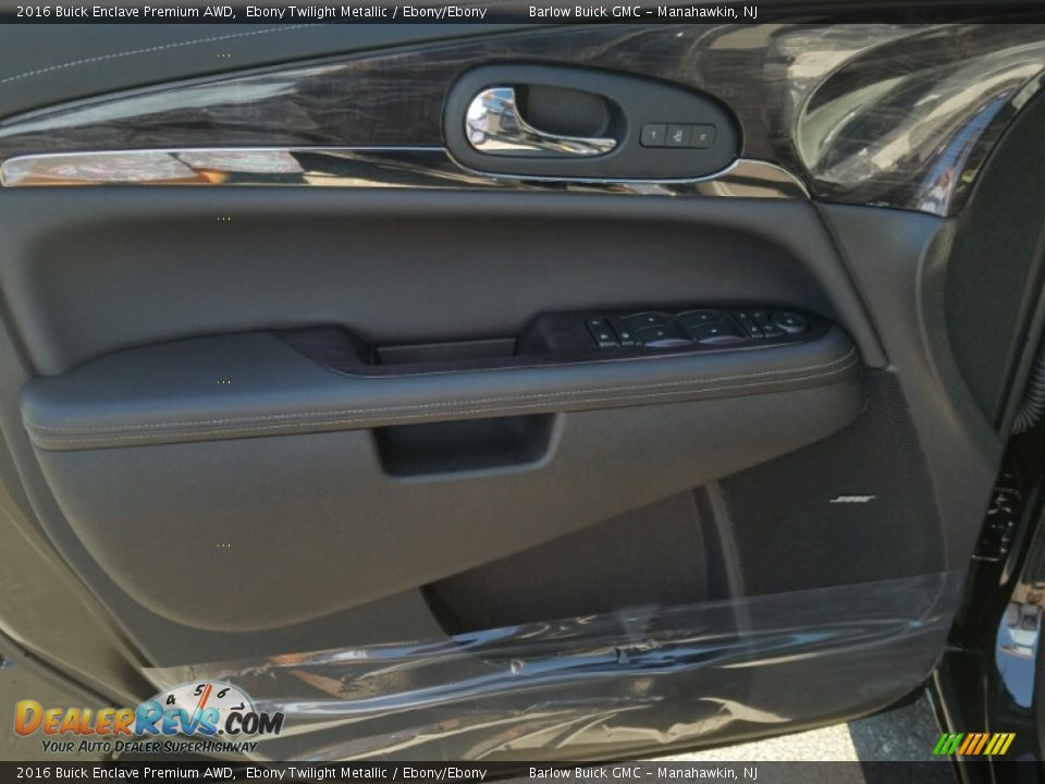 2016 Buick Enclave Premium AWD Ebony Twilight Metallic / Ebony/Ebony Photo #7