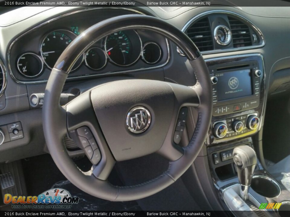 2016 Buick Enclave Premium AWD Steering Wheel Photo #8
