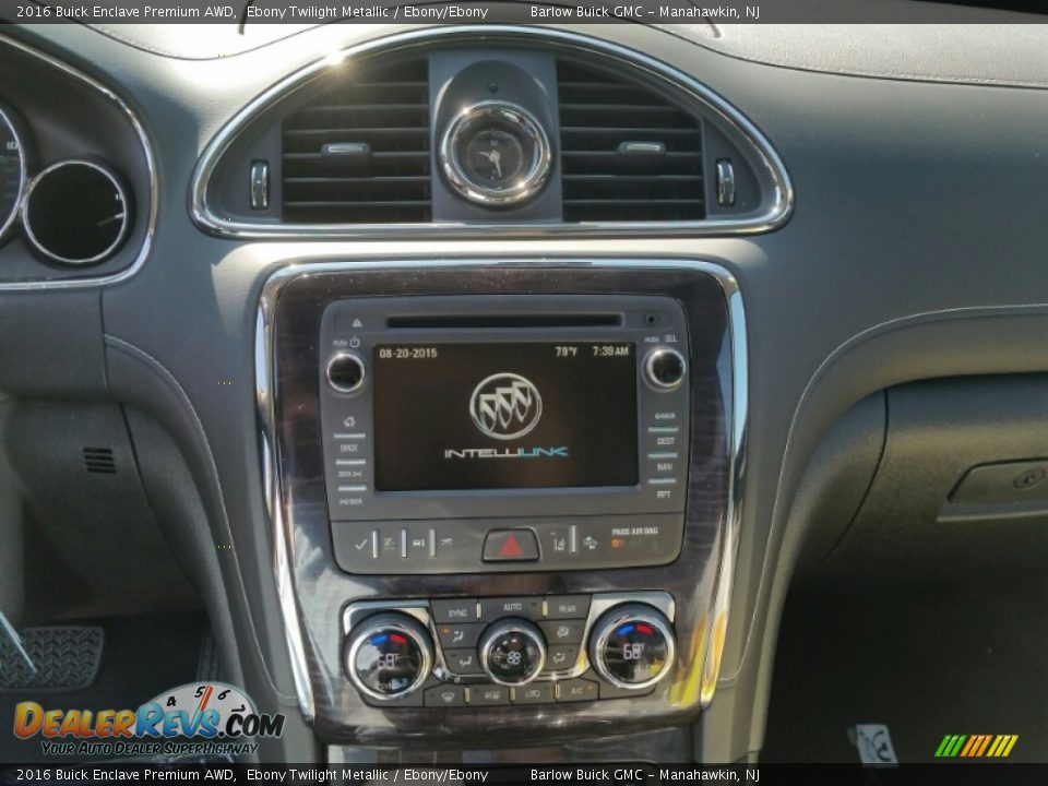 2016 Buick Enclave Premium AWD Ebony Twilight Metallic / Ebony/Ebony Photo #9