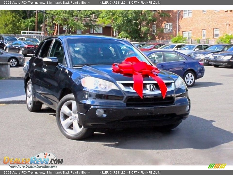 2008 Acura RDX Technology Nighthawk Black Pearl / Ebony Photo #1