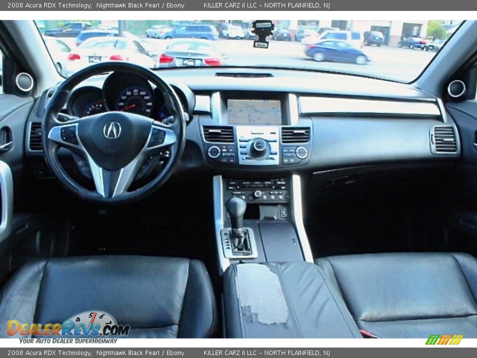 2008 Acura RDX Technology Nighthawk Black Pearl / Ebony Photo #7