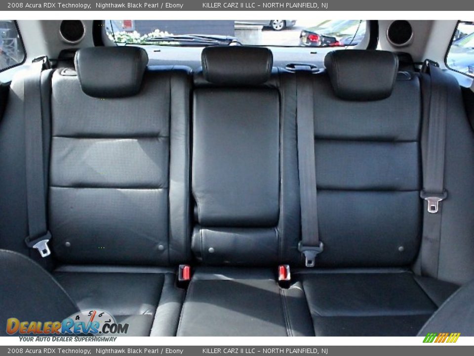 2008 Acura RDX Technology Nighthawk Black Pearl / Ebony Photo #8