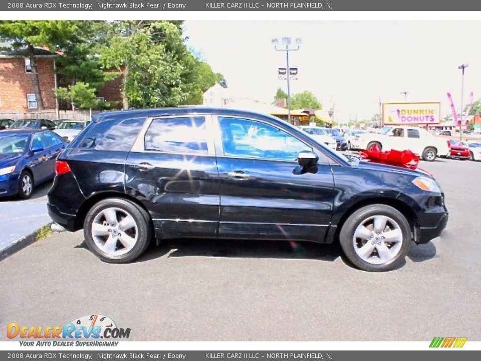 2008 Acura RDX Technology Nighthawk Black Pearl / Ebony Photo #10