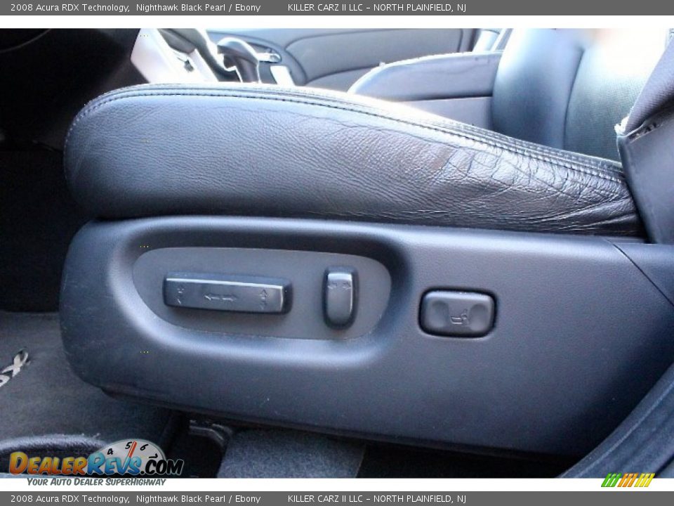 2008 Acura RDX Technology Nighthawk Black Pearl / Ebony Photo #17