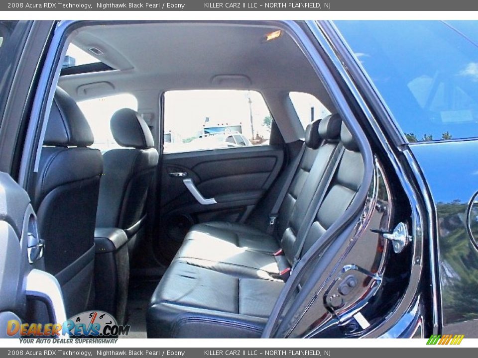 2008 Acura RDX Technology Nighthawk Black Pearl / Ebony Photo #25