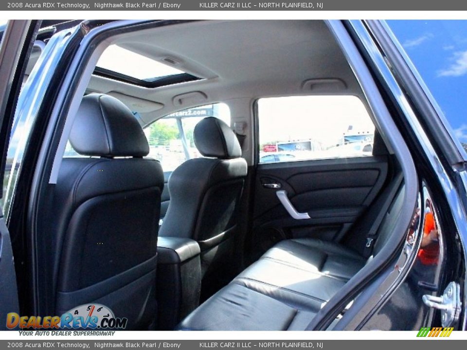 2008 Acura RDX Technology Nighthawk Black Pearl / Ebony Photo #26