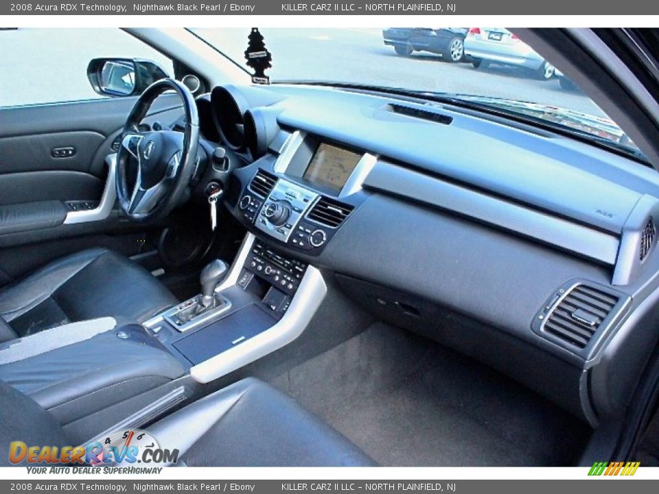 2008 Acura RDX Technology Nighthawk Black Pearl / Ebony Photo #30