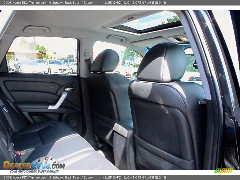 2008 Acura RDX Technology Nighthawk Black Pearl / Ebony Photo #33