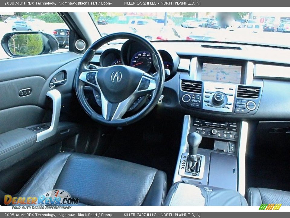 2008 Acura RDX Technology Nighthawk Black Pearl / Ebony Photo #34