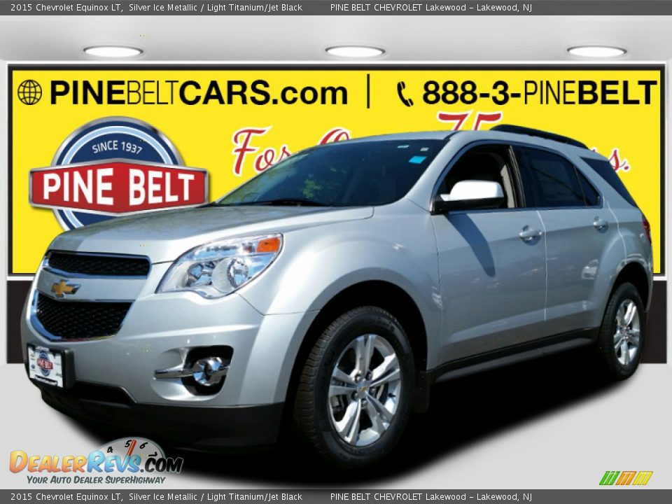 2015 Chevrolet Equinox LT Silver Ice Metallic / Light Titanium/Jet Black Photo #1