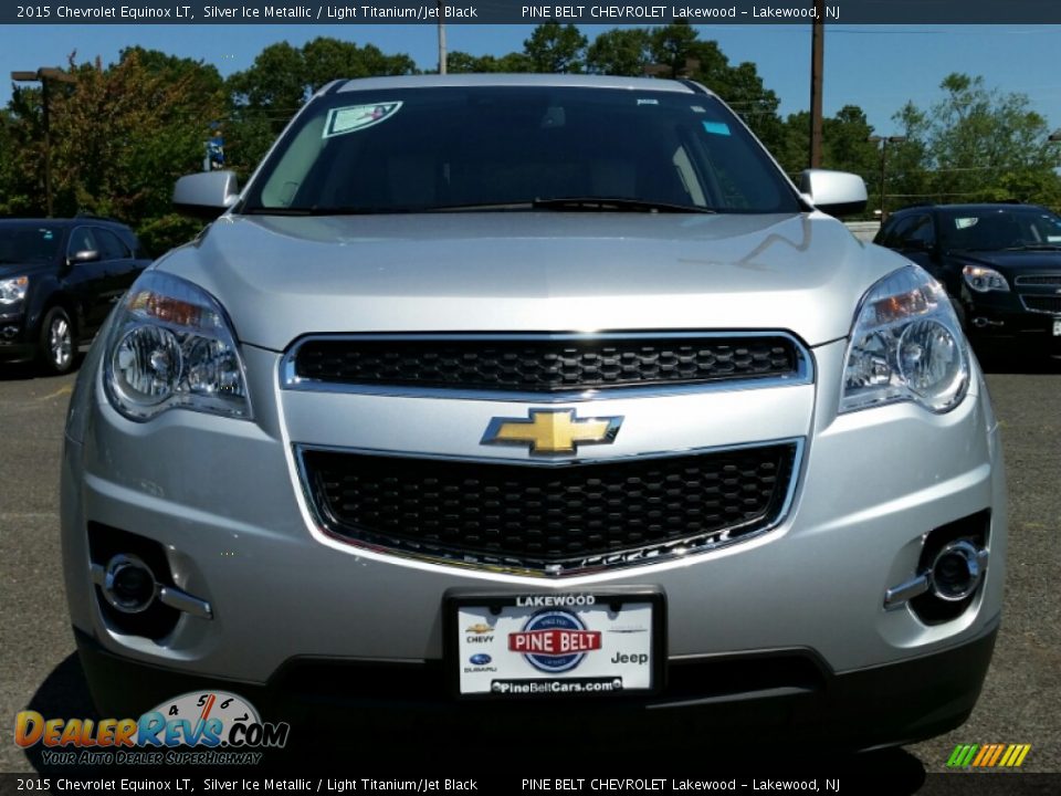 2015 Chevrolet Equinox LT Silver Ice Metallic / Light Titanium/Jet Black Photo #2