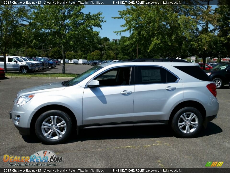 2015 Chevrolet Equinox LT Silver Ice Metallic / Light Titanium/Jet Black Photo #3