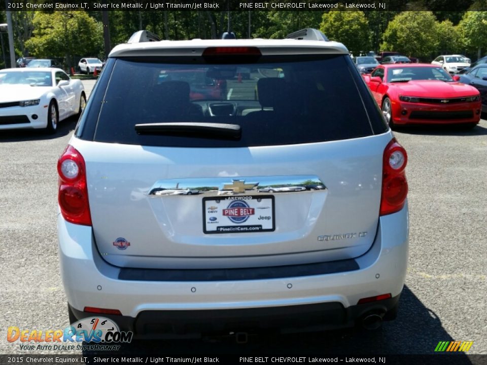 2015 Chevrolet Equinox LT Silver Ice Metallic / Light Titanium/Jet Black Photo #4