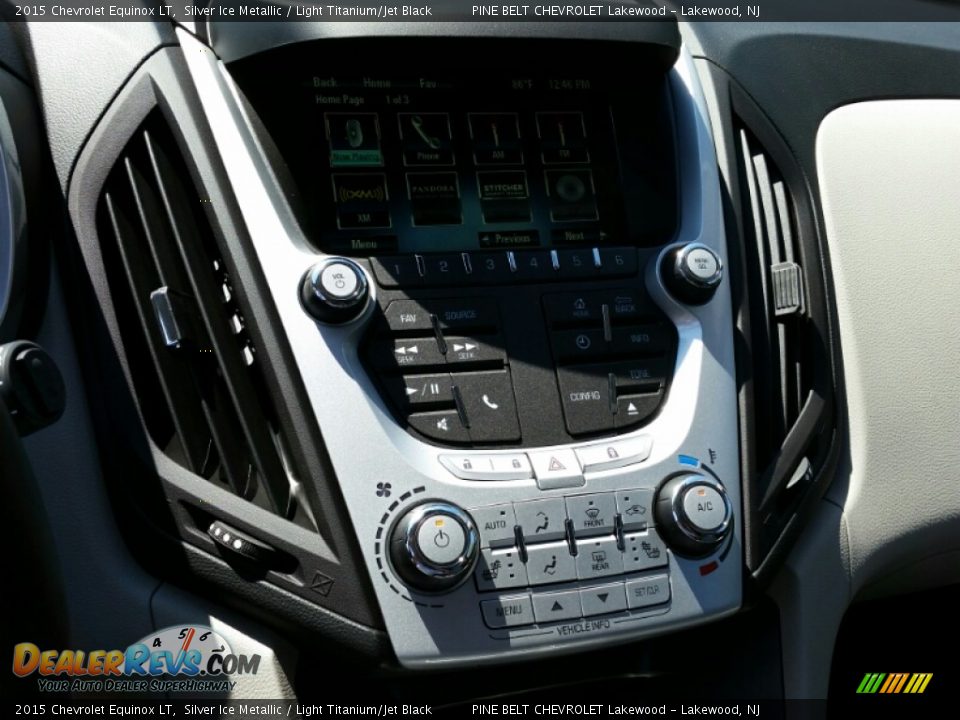 2015 Chevrolet Equinox LT Silver Ice Metallic / Light Titanium/Jet Black Photo #10