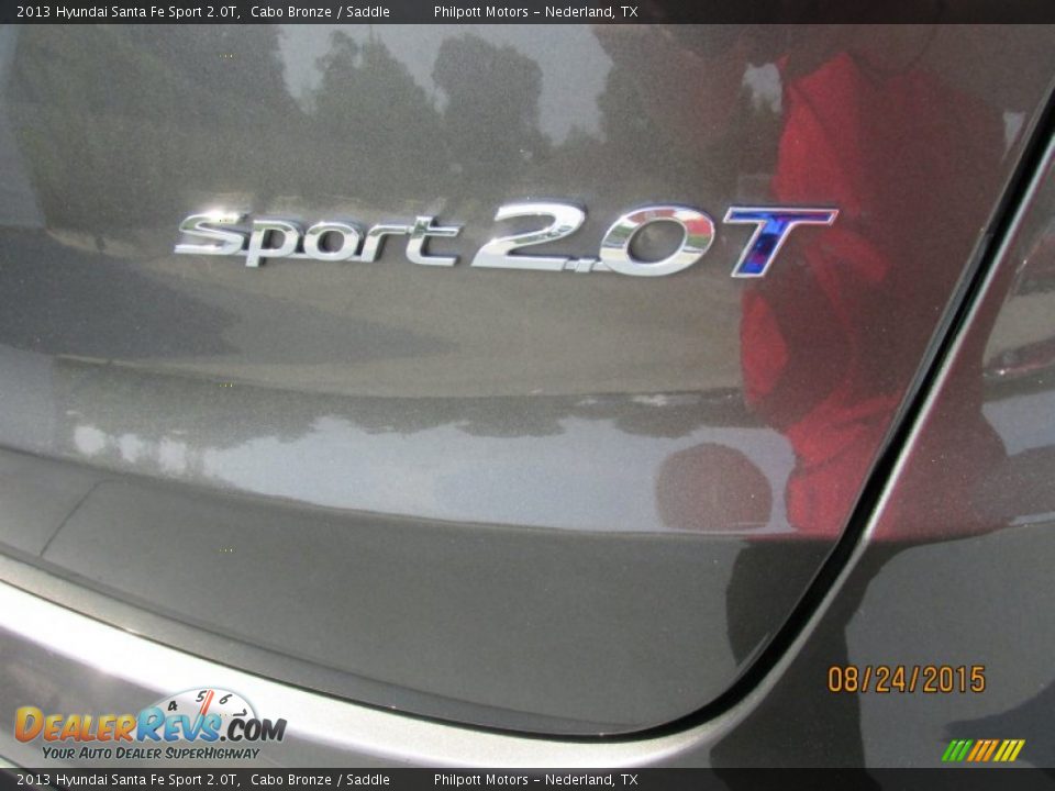 2013 Hyundai Santa Fe Sport 2.0T Cabo Bronze / Saddle Photo #15