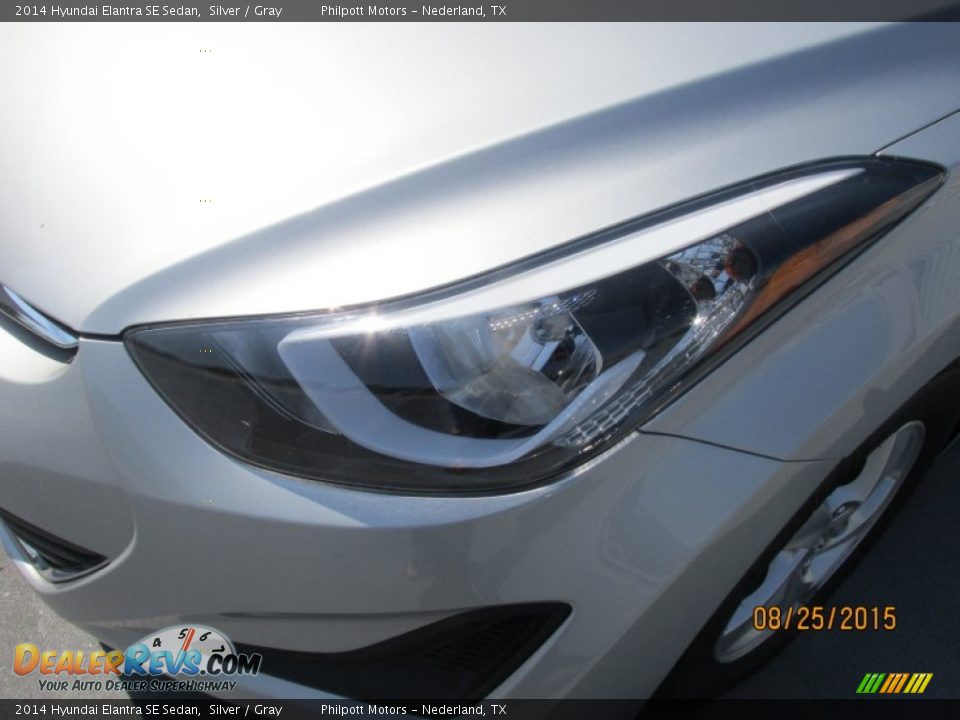2014 Hyundai Elantra SE Sedan Silver / Gray Photo #6