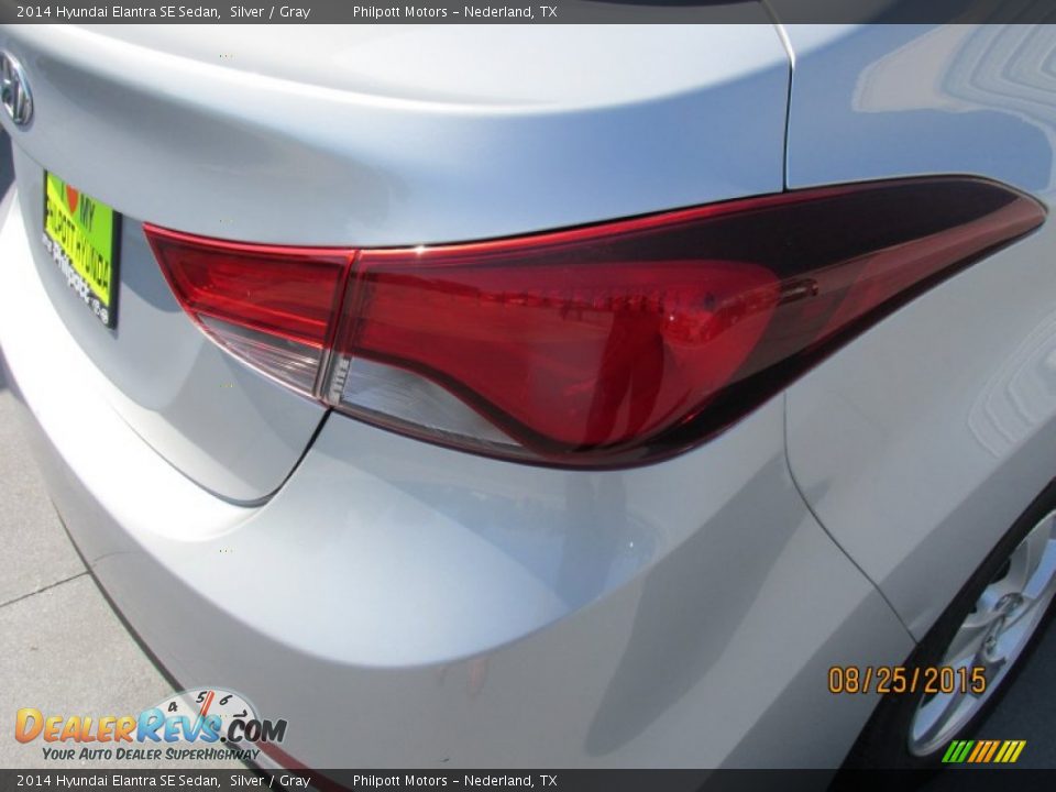 2014 Hyundai Elantra SE Sedan Silver / Gray Photo #11