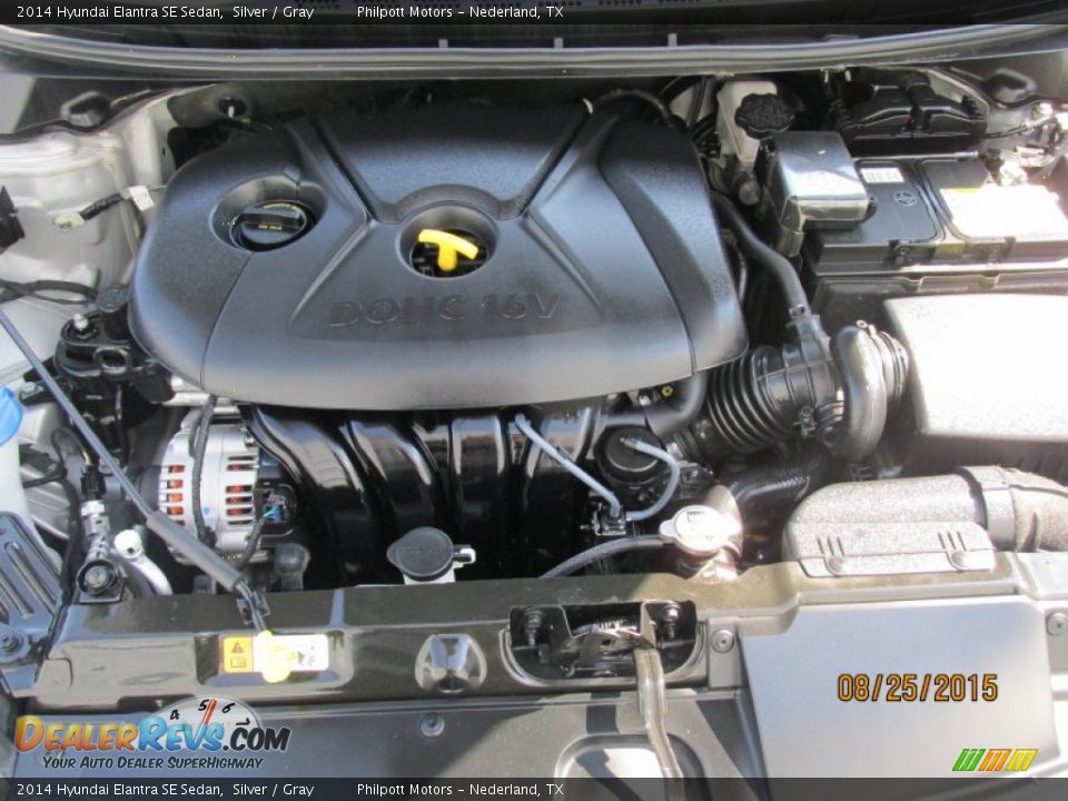 2014 Hyundai Elantra SE Sedan Silver / Gray Photo #20