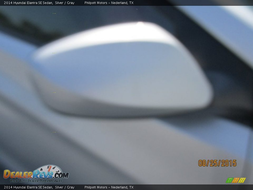 2014 Hyundai Elantra SE Sedan Silver / Gray Photo #21