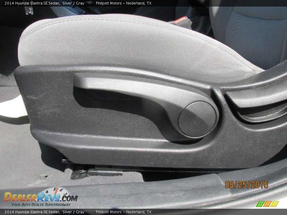 2014 Hyundai Elantra SE Sedan Silver / Gray Photo #32