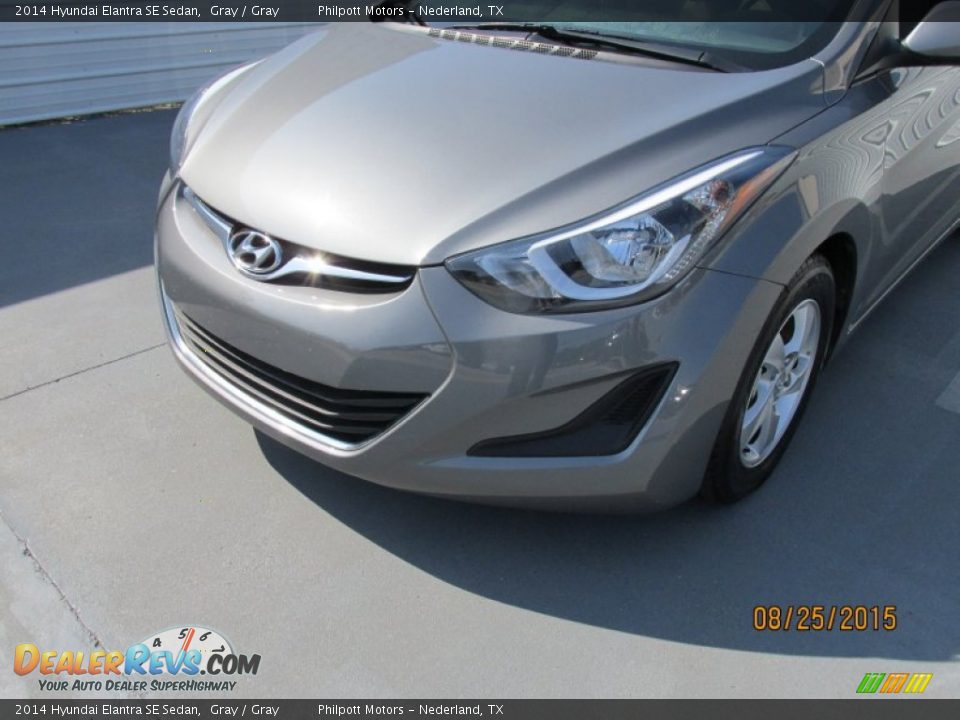 2014 Hyundai Elantra SE Sedan Gray / Gray Photo #7