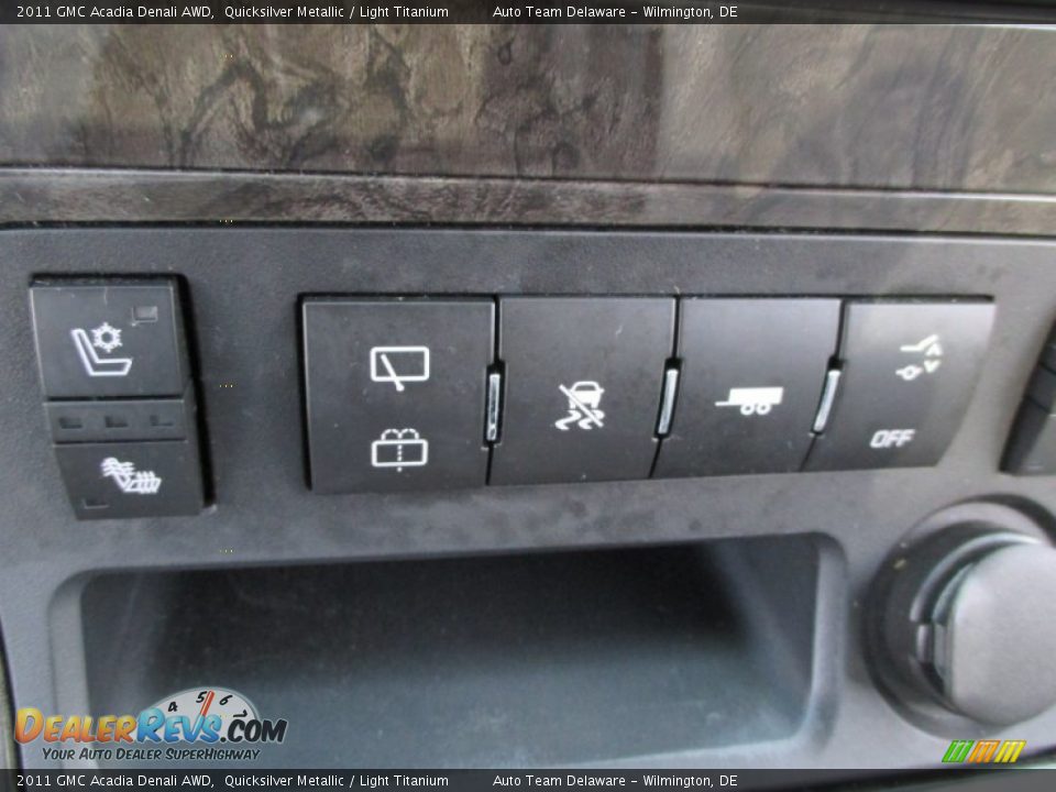 2011 GMC Acadia Denali AWD Quicksilver Metallic / Light Titanium Photo #19