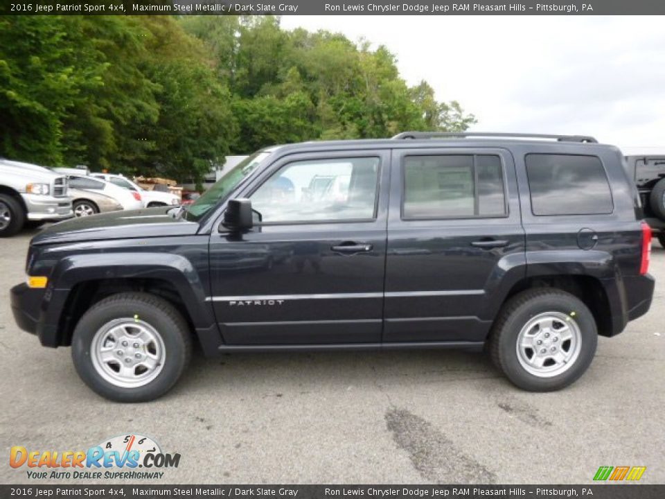 Maximum Steel Metallic 2016 Jeep Patriot Sport 4x4 Photo #2