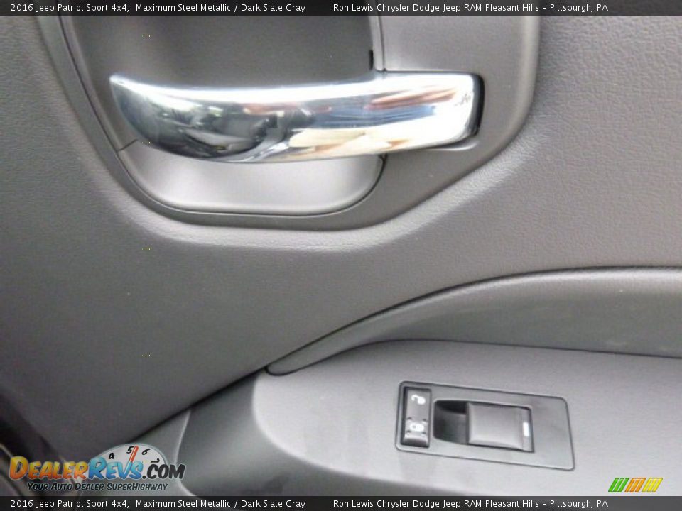 2016 Jeep Patriot Sport 4x4 Maximum Steel Metallic / Dark Slate Gray Photo #7