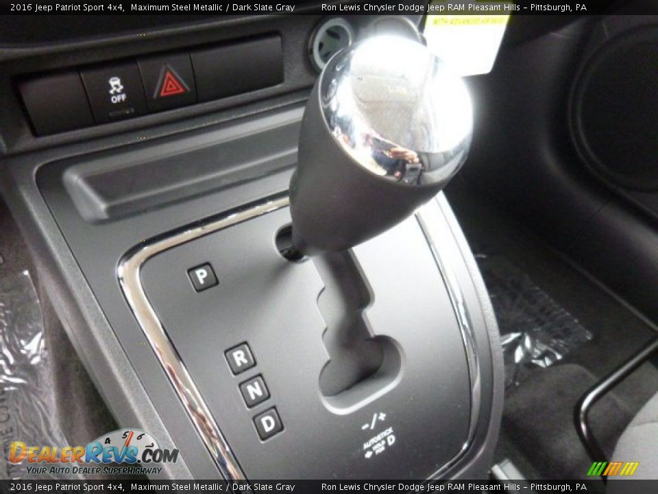 2016 Jeep Patriot Sport 4x4 Maximum Steel Metallic / Dark Slate Gray Photo #17