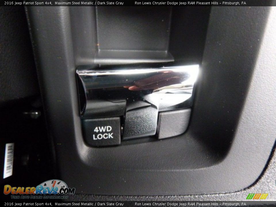 2016 Jeep Patriot Sport 4x4 Maximum Steel Metallic / Dark Slate Gray Photo #18