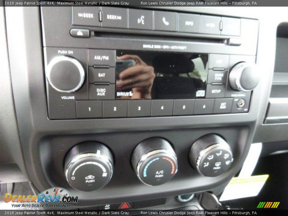 2016 Jeep Patriot Sport 4x4 Maximum Steel Metallic / Dark Slate Gray Photo #19