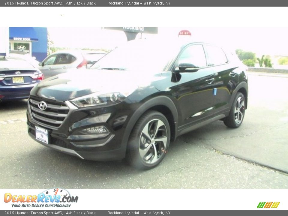 2016 Hyundai Tucson Sport AWD Ash Black / Black Photo #1