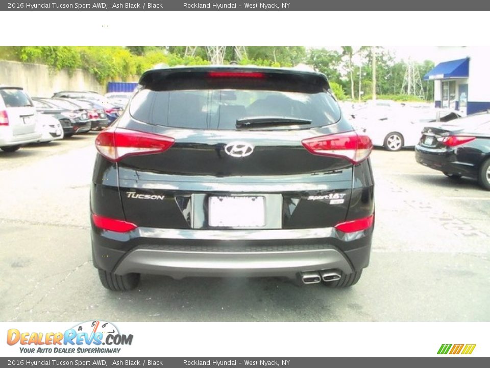 2016 Hyundai Tucson Sport AWD Ash Black / Black Photo #2