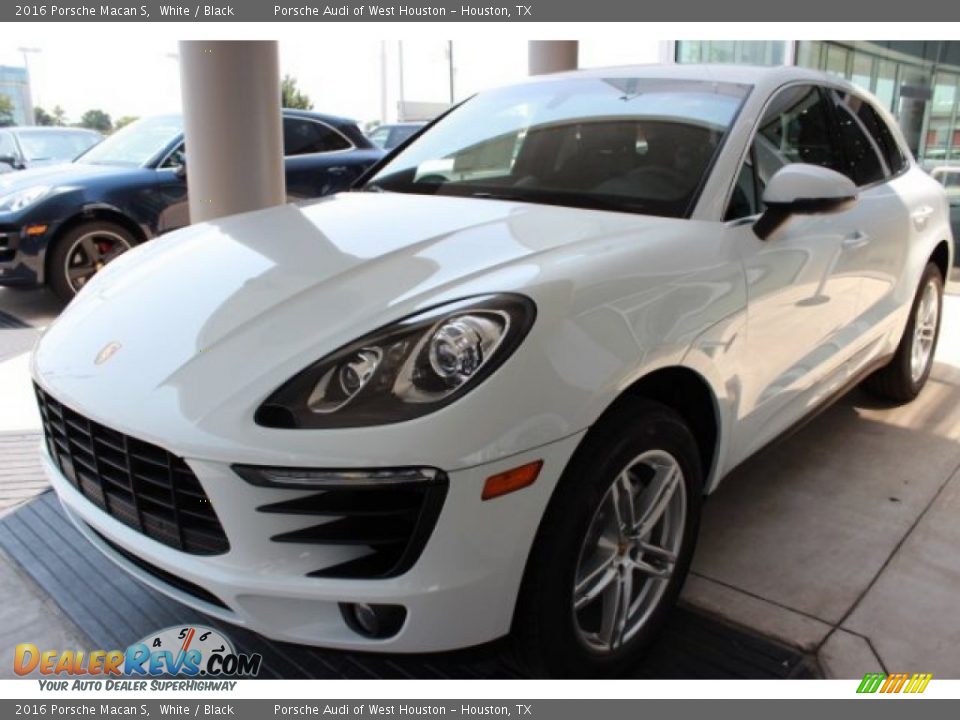 2016 Porsche Macan S White / Black Photo #3