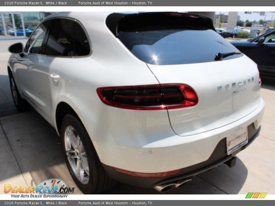 2016 Porsche Macan S White / Black Photo #6