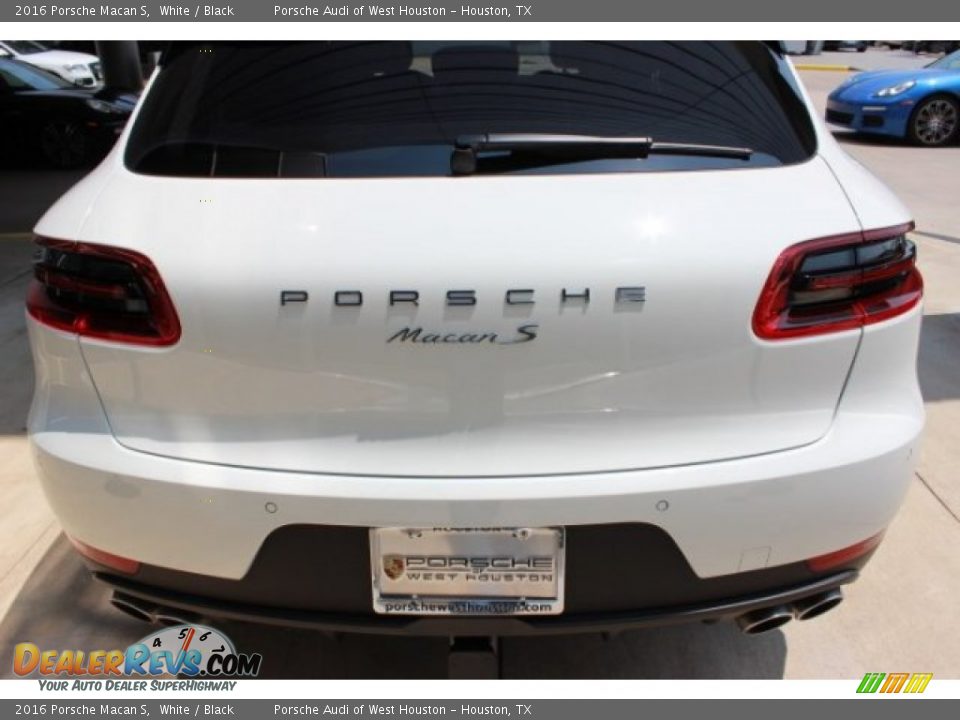 2016 Porsche Macan S White / Black Photo #7