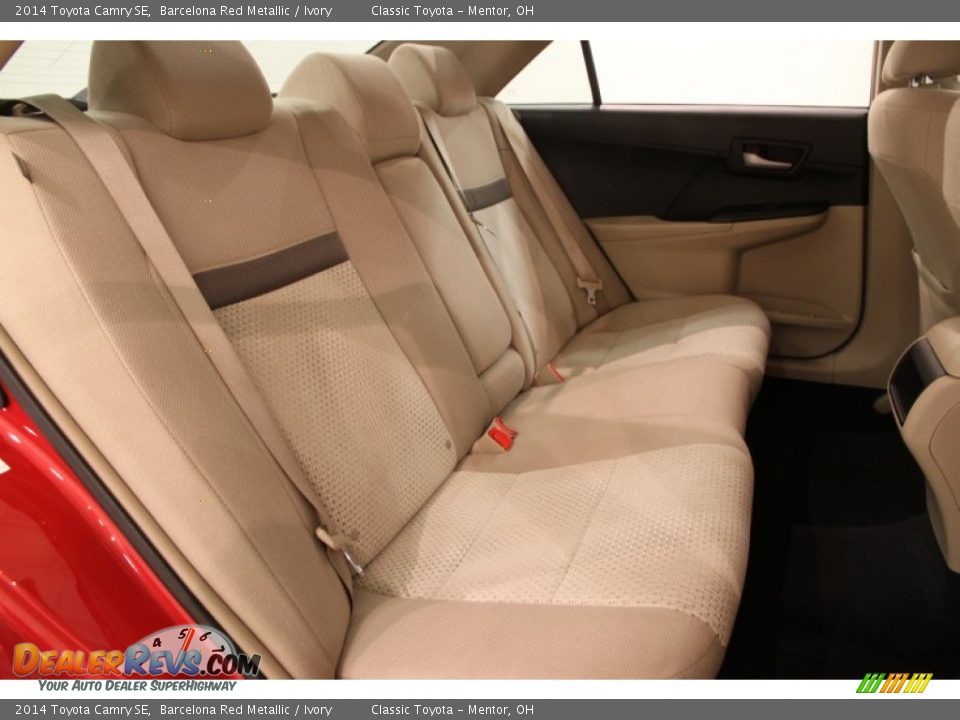 Rear Seat of 2014 Toyota Camry SE Photo #13