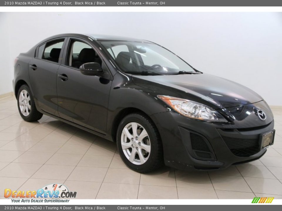 2010 Mazda MAZDA3 i Touring 4 Door Black Mica / Black Photo #1