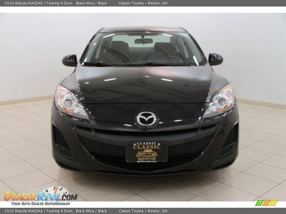 2010 Mazda MAZDA3 i Touring 4 Door Black Mica / Black Photo #2