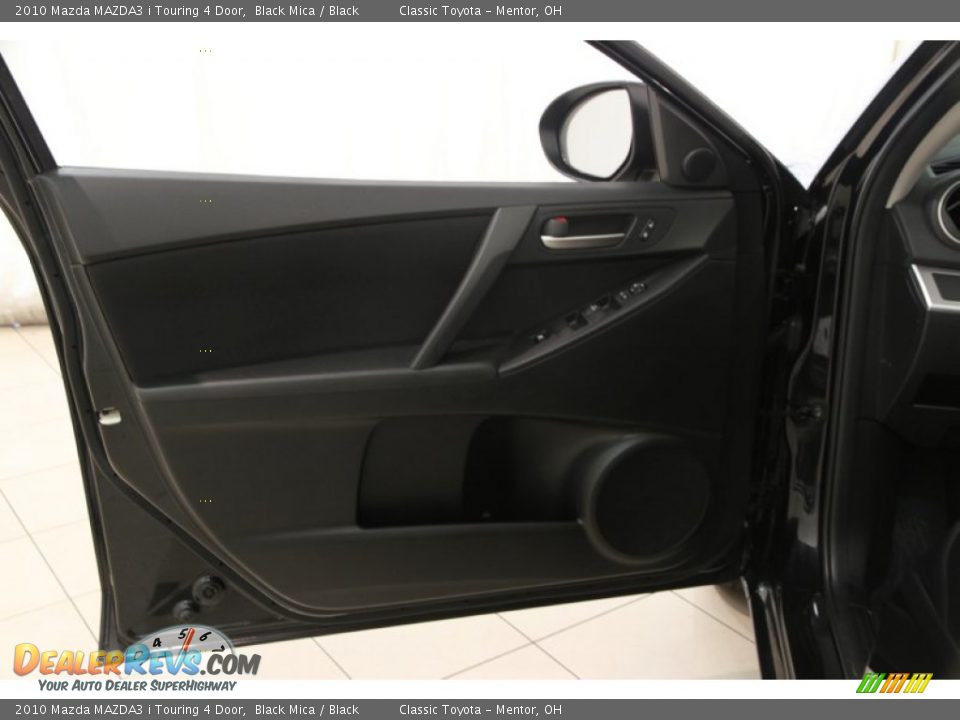 2010 Mazda MAZDA3 i Touring 4 Door Black Mica / Black Photo #4