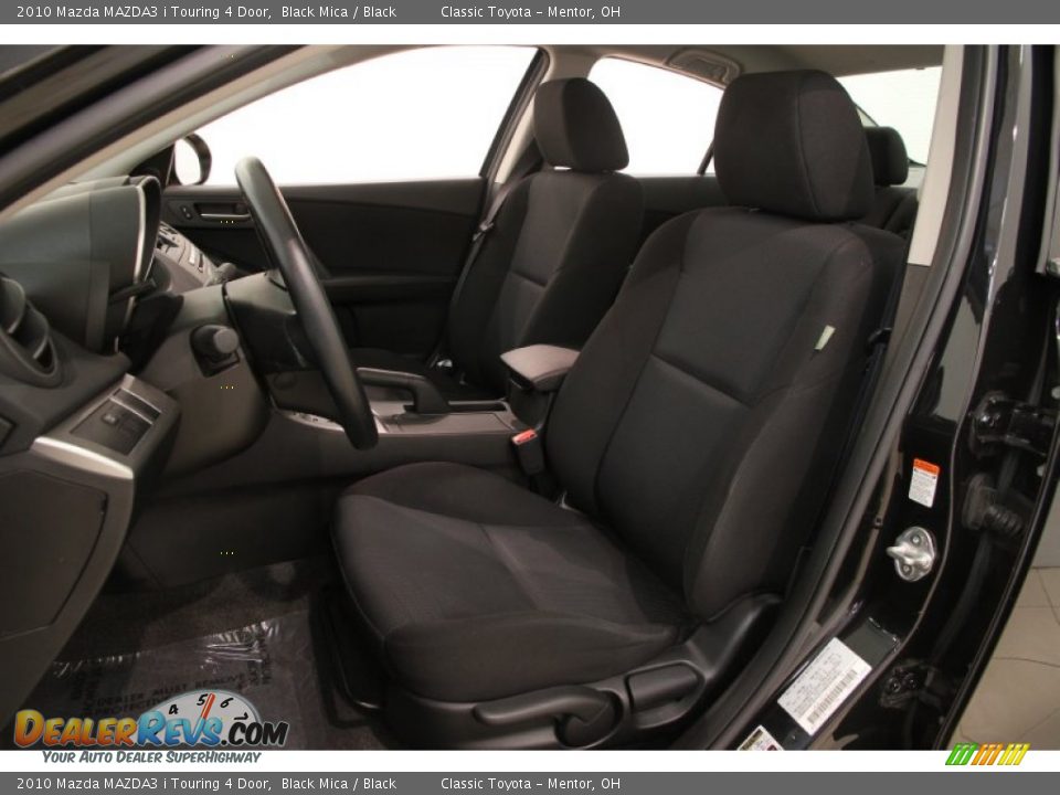 2010 Mazda MAZDA3 i Touring 4 Door Black Mica / Black Photo #5
