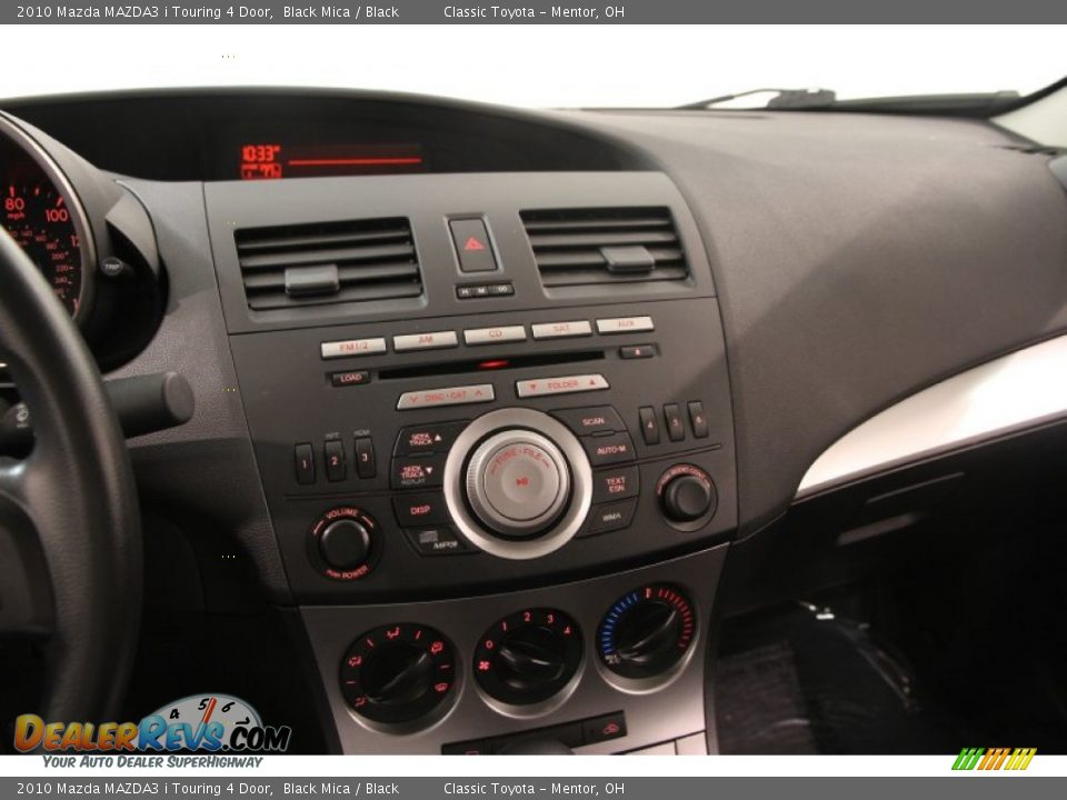 2010 Mazda MAZDA3 i Touring 4 Door Black Mica / Black Photo #8