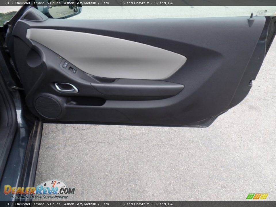 2013 Chevrolet Camaro LS Coupe Ashen Gray Metallic / Black Photo #34