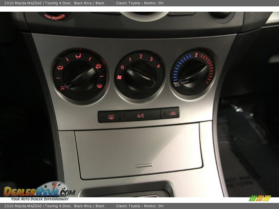 2010 Mazda MAZDA3 i Touring 4 Door Black Mica / Black Photo #11