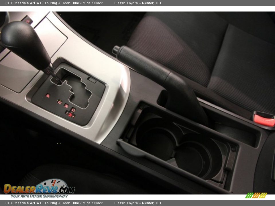 2010 Mazda MAZDA3 i Touring 4 Door Black Mica / Black Photo #14