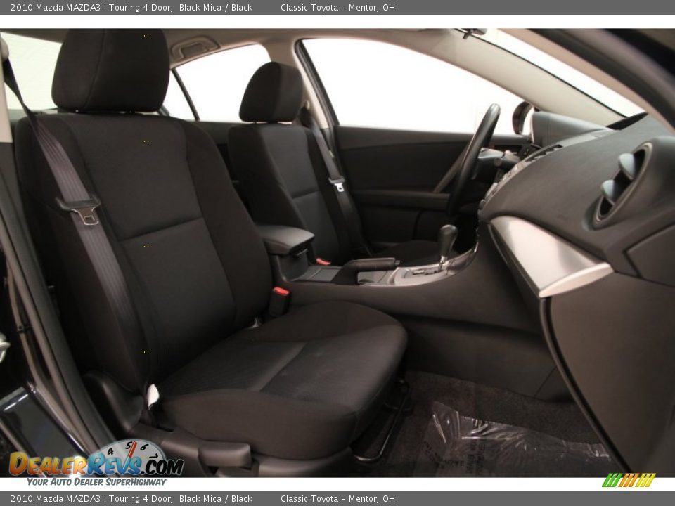 2010 Mazda MAZDA3 i Touring 4 Door Black Mica / Black Photo #15