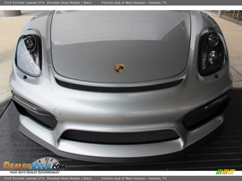 2016 Porsche Cayman GT4 Rhodium Silver Metallic / Black Photo #2